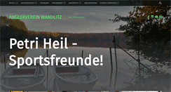 Desktop Screenshot of anglerverein-wandlitz.de